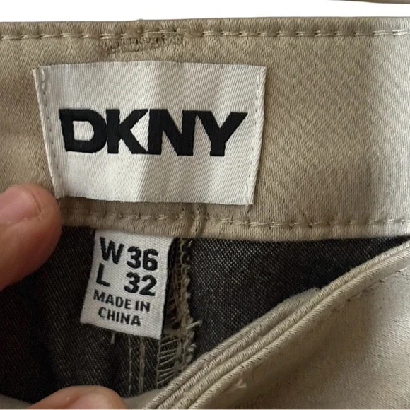 DKNY Men's Khaki Cargo Pants,Size 36 X 32,NWT - Picture 2 of 10